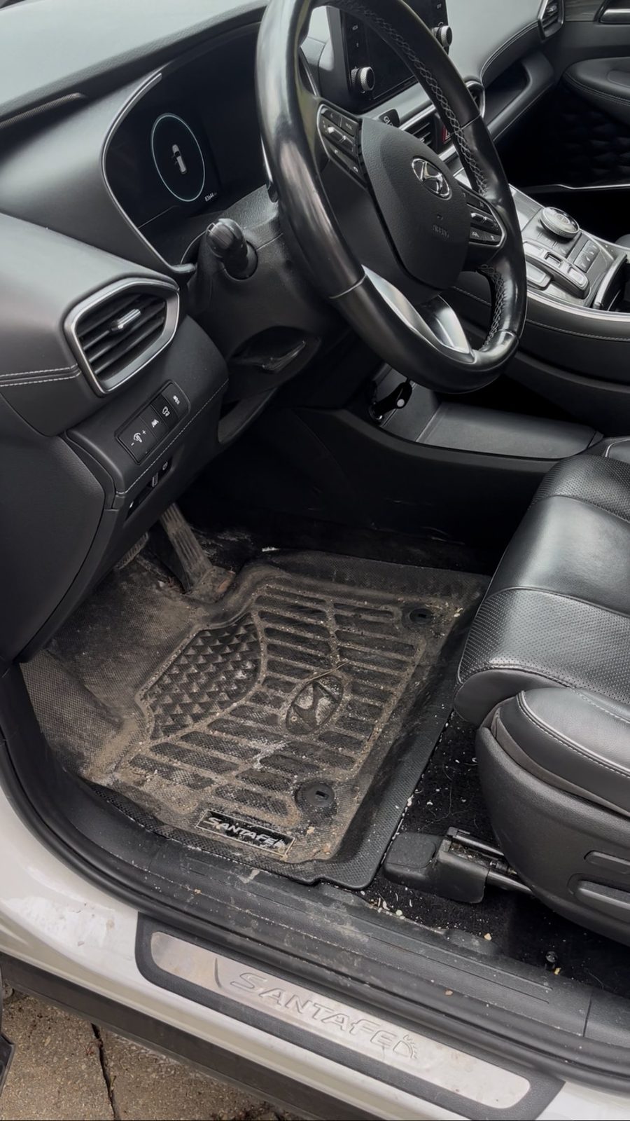 Santa Fe floor mat before