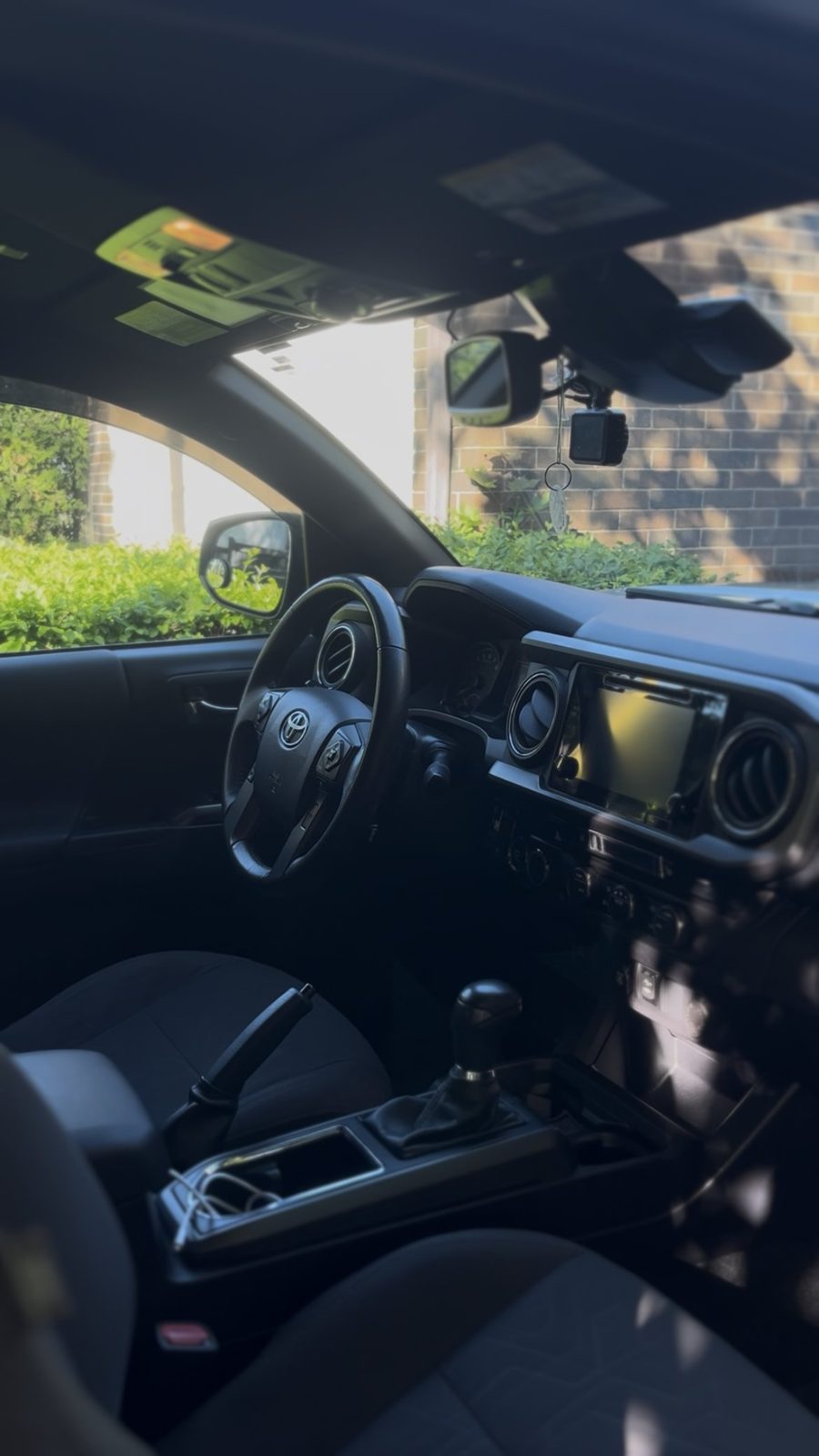Tacoma cab interior