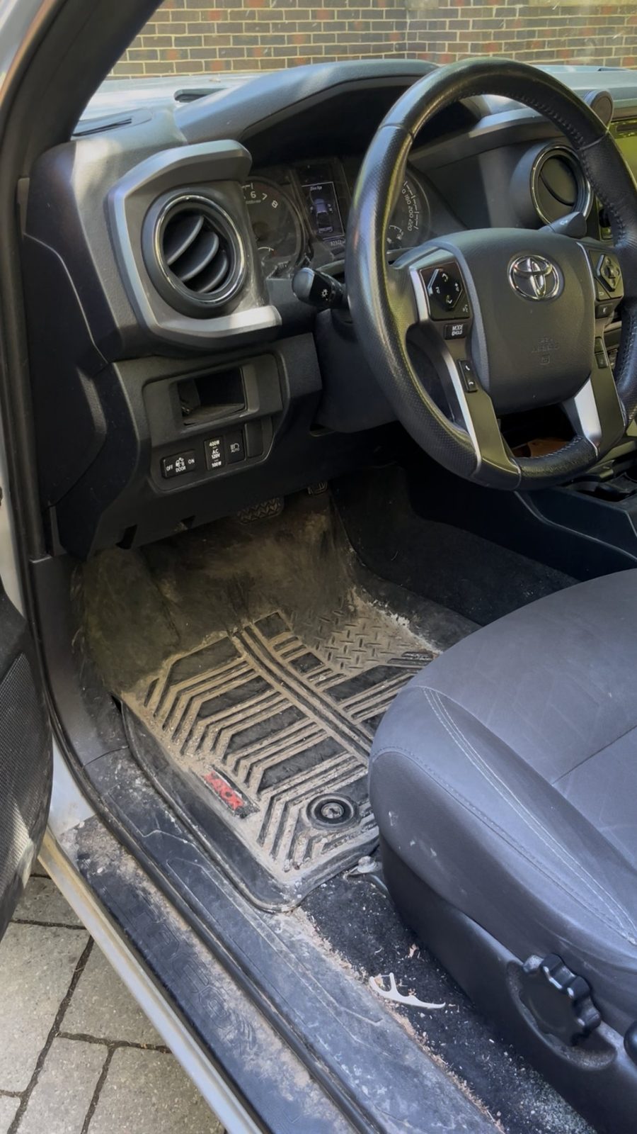 Tacoma interior before